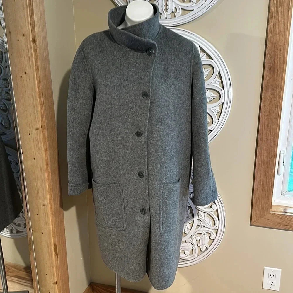 J.Jill 75%wool women coat - Picture 3 of 13
